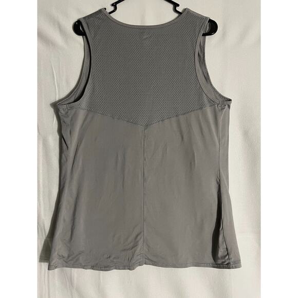 Reebok Womens Plus Size 2XL Tank Top Sleeveless T Shirt Gray Athleisure - Picture 5 of 9